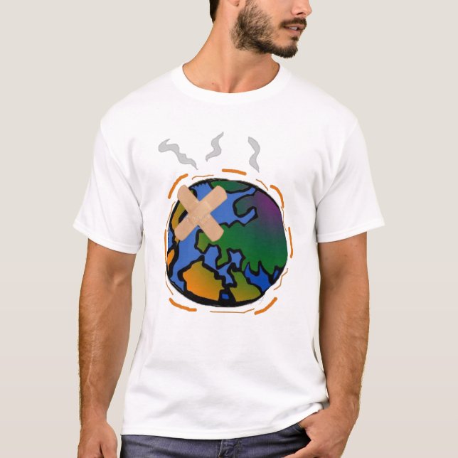 Uns gelassen Safe der Planet T-Shirt (Vorderseite)