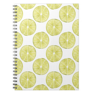 Uns gelassen Taco über es   Limones Muster Notizblock