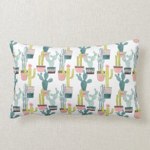Uns gelassen Taco über Kaktus-Muster der Liebe-  Lendenkissen