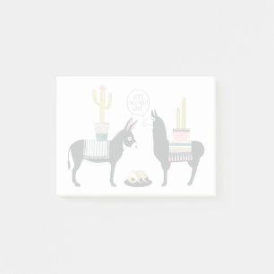 Uns gelassen Taco über Liebe Post-it Klebezettel