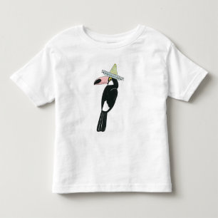 Uns gelassen Taco über Liebe  Toucan Sombrero Kleinkind T-shirt