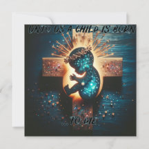 Uns ist ein Kind geboren...um zu sterben, Christ
