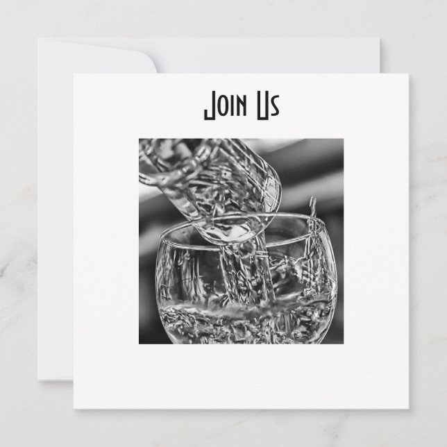 UNS (JEDEN ANLASS) EINLADUNG (COCKTAIL) (Vorderseite)