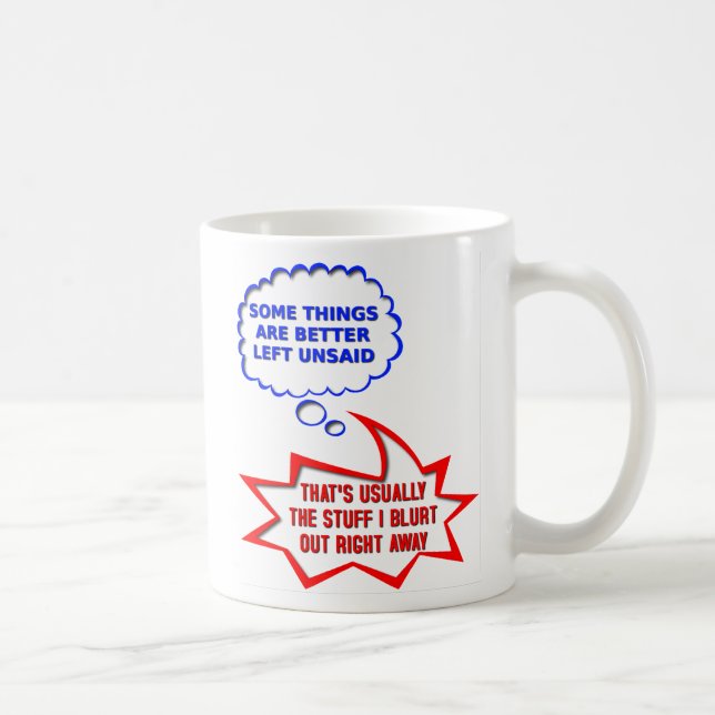 Unsay Out Loud Funny Mug Tasse (Rechts)