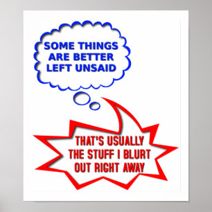 Unsay Out Loud Funny Poster