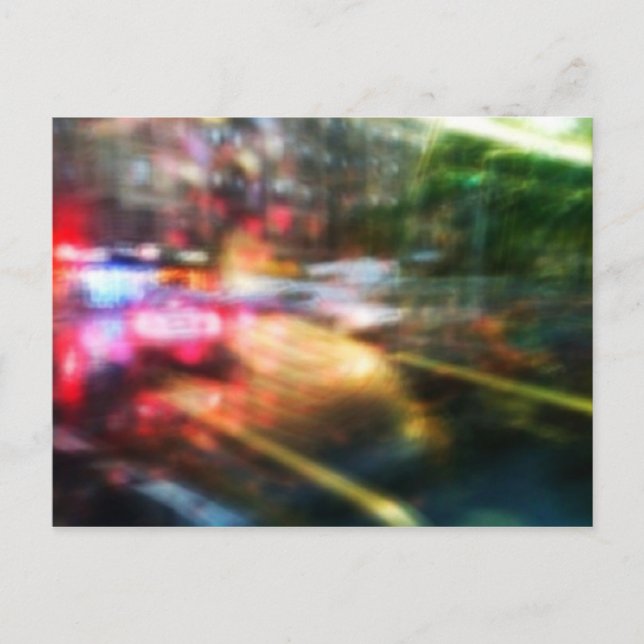 Unschärfe Postkarte (Vorderseite)