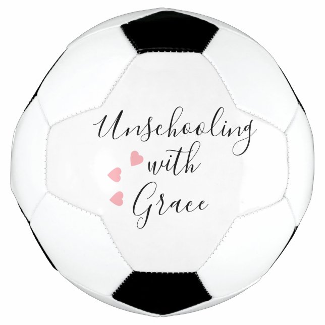 Unschulbildung Mama Grace Hearts Fußball (Vorderseite)