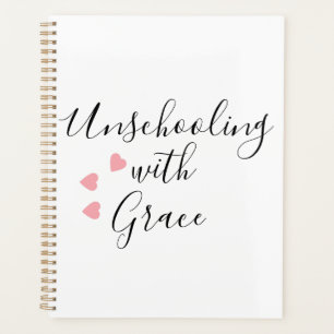 Unschulbildung Mama Grace Hearts Planer