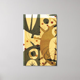 Unschuld in extremistischen Kanälen Leinwanddruck