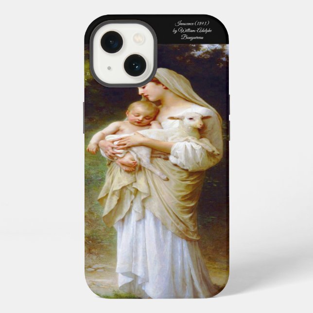Unschuld von Bouguereau iPhone Hülle (Rückseite)