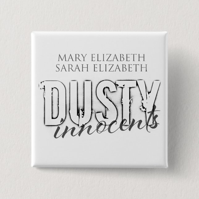 Unschuldig-Knopf Button (Vorderseite)