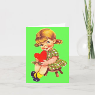 Unschuldige Liebe Feiertagskarte