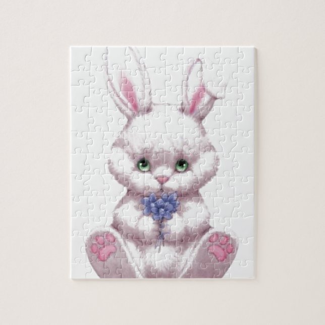 Unschuldiger Osterhase Puzzle (Vertikal)