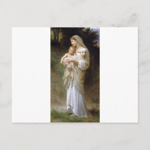 Unschuldigkeit von William-Adolphe Bouguereau Postkarte