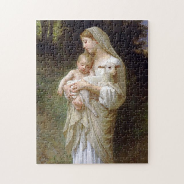Unschuldigkeit von William Bouguereau Puzzle (Vertikal)