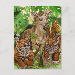 Unschuldsvermutung für das neue Einhorn Postkarte