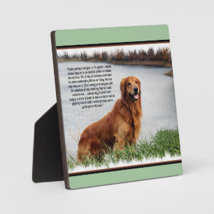 Unschüttelbarer Glaube Inspiration Fotoplatte