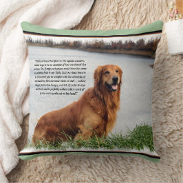 Unschüttelbarer Glaube Inspiration Kissen