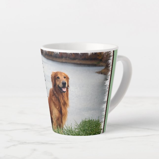 Unschüttelbarer Glaube Inspiration Milchtasse (Rechte Ecke)