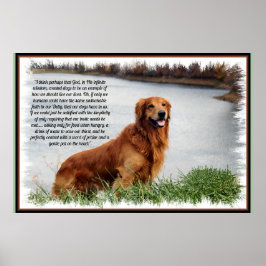 Unschüttelbarer Glaube Inspiration Poster