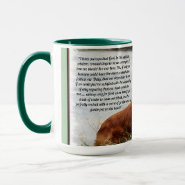 Unschüttelbarer Glaube Inspiration Tasse