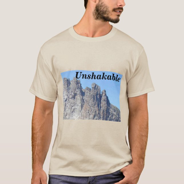 Unschüttelbares Zitat MännerT - Shirt (Vorderseite)