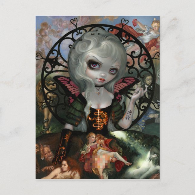 "Unseelie Court: Lust" Postkarte (Vorderseite)