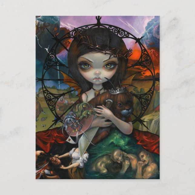 "Unseelie Court: Wrath" Postkarte (Vorderseite)