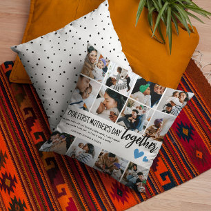 Unser 1. Muttertag zusammen! FotoCollage Kissen