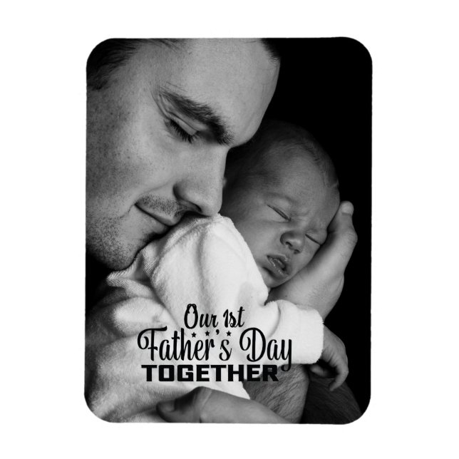 Unser 1. Vatertag zusammen Magnet (Vertikal)