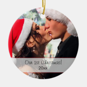 Unser 1. Weihnachten Keramikornament