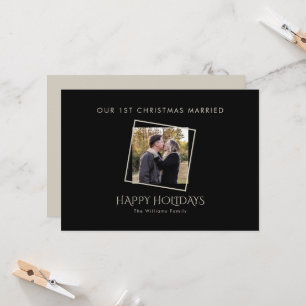 Unser 1. Weihnachtsfest Verheiratetes Gerahmtes Fo