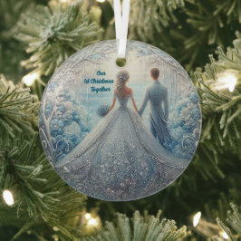 Unser 1. Weihnachtsgeschmack Ornament Aus Glas