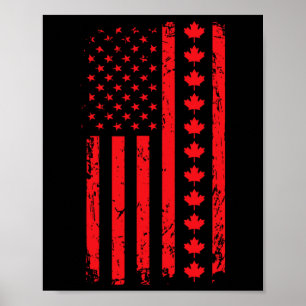 Unser 51. Staat von Amerika - Amerikanische Flagge Poster
