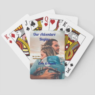 Unser Abenteuer beginnt Foto von Paaren Liebe & Da Spielkarten