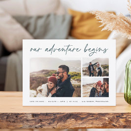 Unser Abenteuer beginnt | Multi-Foto Save The Date