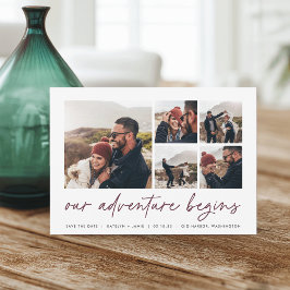 Unser Abenteuer beginnt | Multi-Foto Save The Date