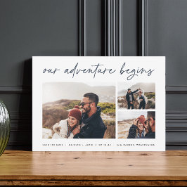 Unser Abenteuer beginnt | Multi-Foto Save The Date