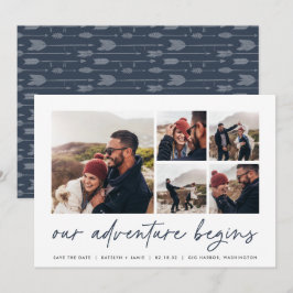 Unser Abenteuer beginnt | Multi-Foto Save The Date