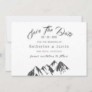 Unser Abenteuer beginnt ⎥ Save the Date Fotokarte