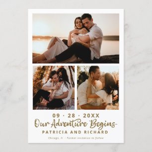Unser Abenteuer fängt Save the Date 3 Foto an Einladung