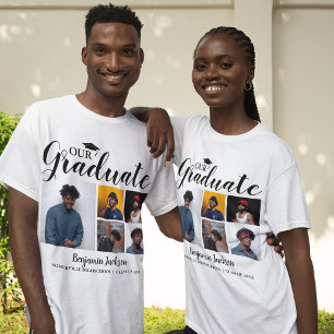 Unser Absolvent 5 Fotos Abschluss T-Shirt