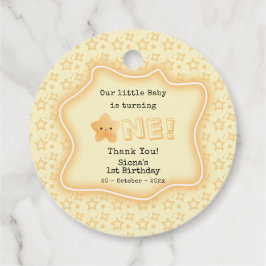 Unser Baby macht einen Niedlichen 1. Geburtstag Geschenkanhänger