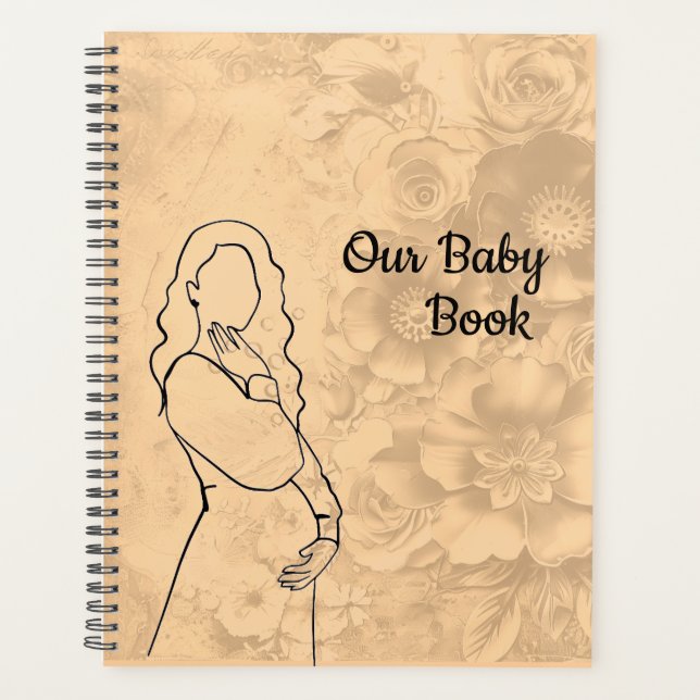 Unser Babybuch Planer (Vorderseite)