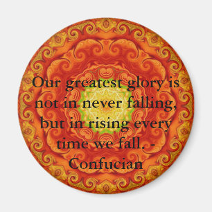 Unser bestster Ruhm ist nicht, wenn er nie, aber Magnet