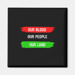Unser Blut Unser Volk Unser Land Unia Befreiung Pa Magnet