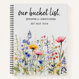 Unser "Bucket List Coups Adventure Keepake Journal Notizbuch