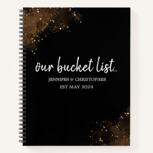 Unser "Bucket List Coups Adventure Keepake Journal Notizbuch