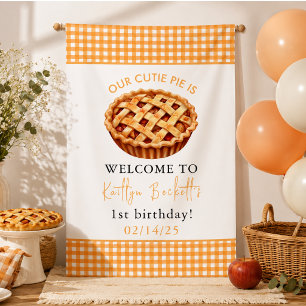 Unser Cutie Pie 1. Geburtstagsfeier Banner