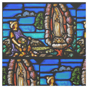 Unser Dameguadalupe Nuestra Senora Buntglas Stoff